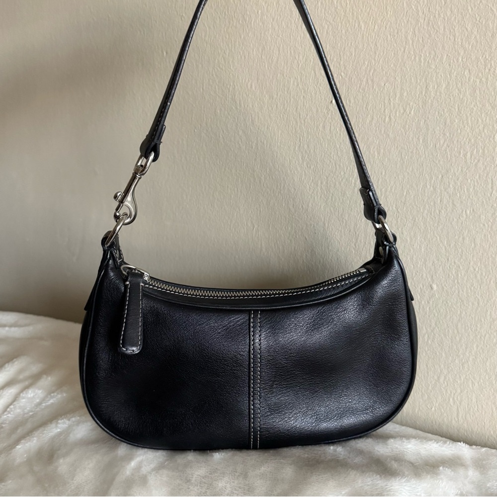 Vintage Coach Hampton Demi Hobo Shoulder Bag
